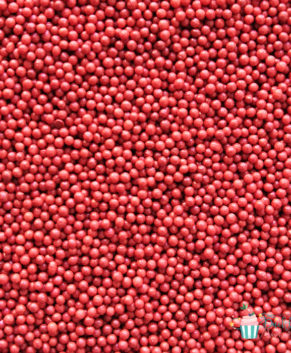 Посыпка Шарики Красные перламутровые 2 мм, 50 гр