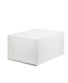 Коробка под торт сборка-конверт 30х40х20см, белая