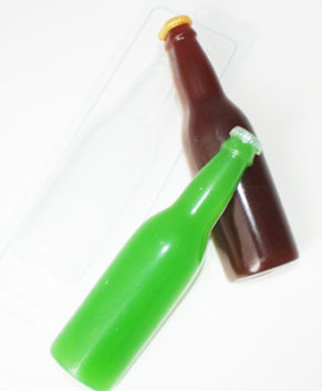 Пластиковая форма для шоколада Бутылка пива