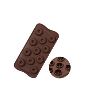 Силиконовая форма для шоколада Колечко Риб, 11 ячеек