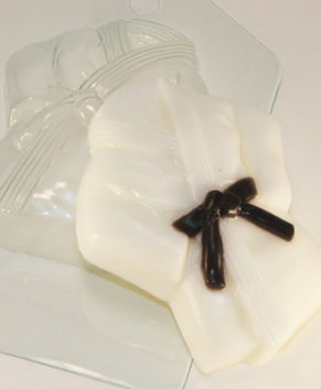 Пластиковая форма для шоколада Кимоно