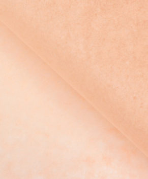 Бумага упаковочная Тишью, Персиковая 10 листов