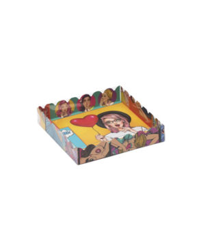 Коробка для пряников Pop-art, 15х15х3см