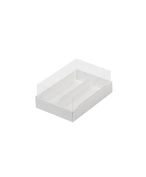 Коробка для эклеров и пирожных 2 ячейки, 13,5х9х5см