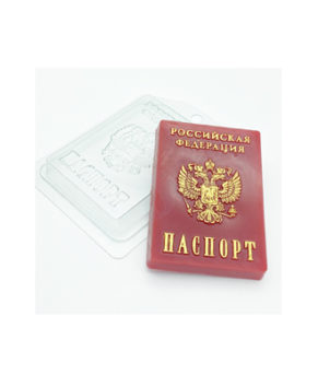 Пластиковая форма для шоколада Паспорт