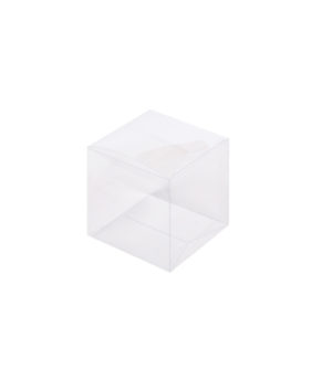 Коробка под фигурки и пирожные (прозрачная), 10х10х10см