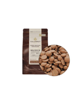 Шоколад без сахара Barry Callebaut молочный (34,1% какао), 1кг