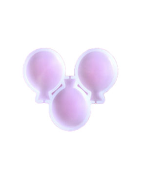 Силиконовая форма для леденцов Воздушные шарики, 3 ячейки