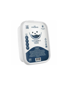 Пюре замороженное AGROBAR Черника 250гр